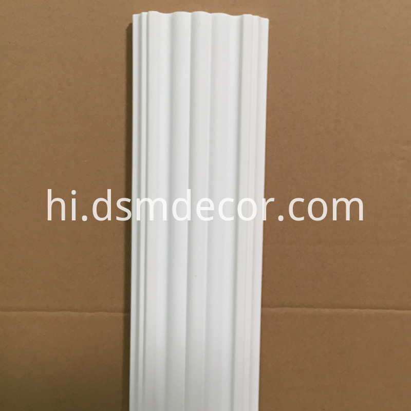 Fluted Pilasters द्वार परिवेश Fluted Pilasters Door Surrounds